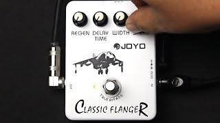 Video thumbnail for JOYO CLASSIC FLANGER pedal demo by Berger