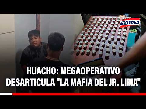 🔴🔵 Huacho: Megaoperativo desarticula "La Mafia del Jr. Lima" y allana celdas en el pernal de Carquín