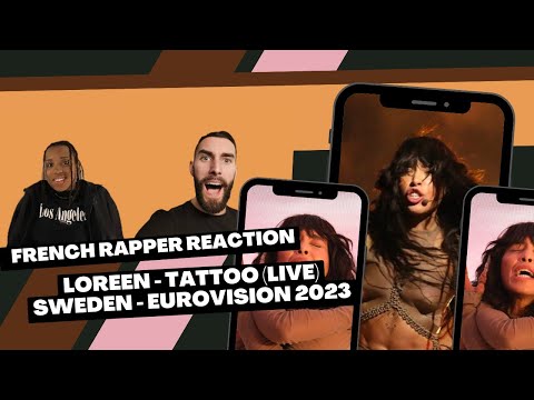 FRENCH RAPPER Reaction to LOREEN - TATTOO for the first time (Sweden - EUROVISION 2023)
