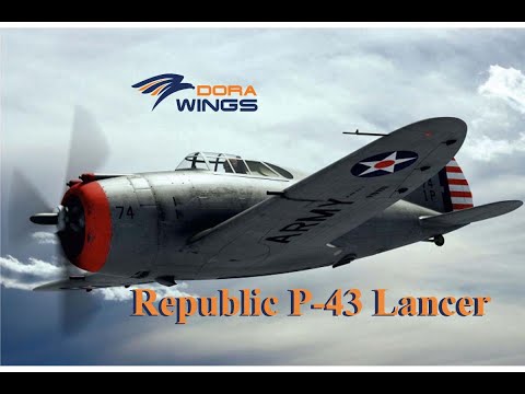 Dora Wings 1/48 Republic P-43 Lancer # 48029