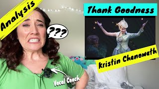 Vocal Coach Reacts Kristin Chenoweth - Thank Goodness | WOW! She was...