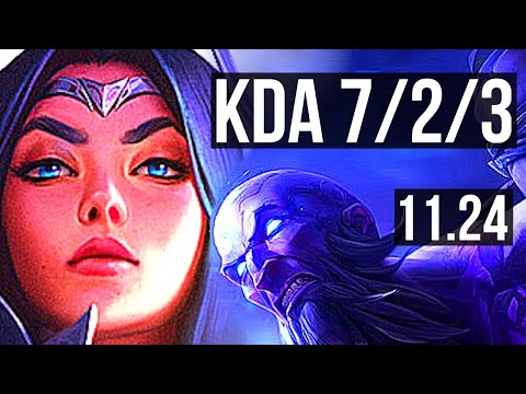 IRELIA vs RYZE (TOP) | 65% winrate, Godlike, 7/2/3 | NA Master | 11.24