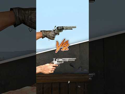 RDR1 VS RDR2- LeMat Revolver Comparison #shorts #rdr2 #reddeadredemption2
