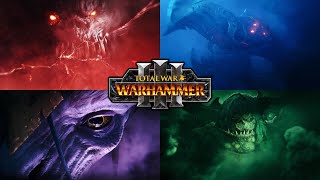 Enter the World of Total War Warhammer 3 – All Playable Faction Trailers 4K ULTRA HD