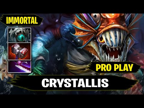 Slark 7.27d Pro Gameplay by Crystallis IMMORTAL Rank Dota 2