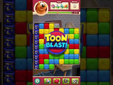 Toon Blast NEW Levels Gameplay 2872, 2873, 2874, 2875