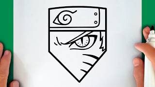 Como desenhar o OLHO DO NARUTO