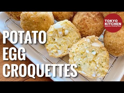 HOW TO MAKE POTATO EGG CROQUETTES