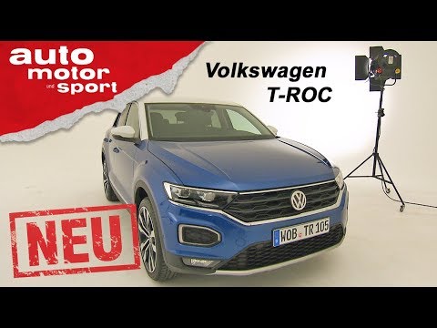 VW T-ROC - exklusive Neuvorstellung / Test / Review | auto motor und sport