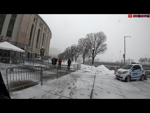 Bronx Walk NYC   E  167 Street, Jerome Ave & E  161 Street, Feb 18, 2021