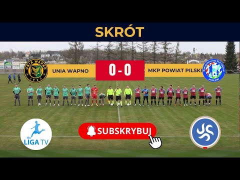 Unia Wapno - MKP Powiat Pilski. Bezbramkowy remis w meczu na szczycie klasy okręgowej