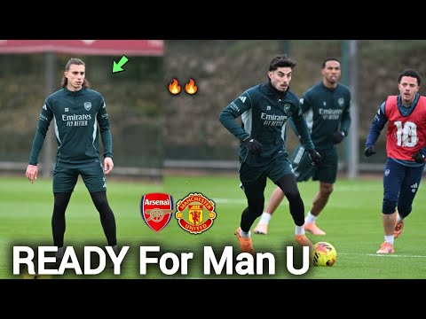 Inside Training | Calafiori is Back in Training & Fully Ready for Man United🔥