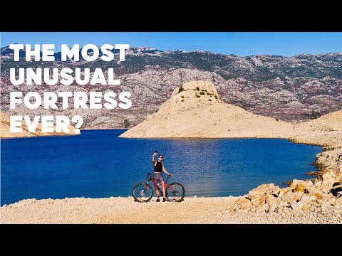 Incredible SVETOJANJ FORTRESS on the island of PAG, CROATIA | Cycling with Bikademy Novalja Study