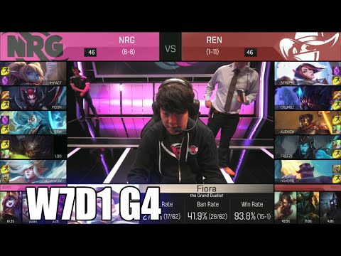 NRG eSports vs Renegades | Week 7 Day 1 S6 NA LCS Spring 2016 | NRG vs REN G2 W7D1