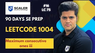 Download the video "Leetcode 1004 | Maximum consecutive ones III | 16th from LC 75 | 90 days SE prep"