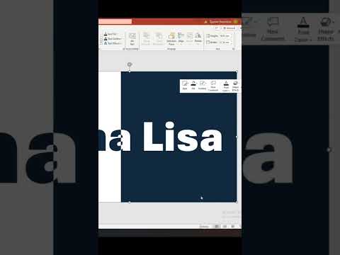 Mona Lisa Design...#SlideShortcuts #ProductivityHacks #tutorials