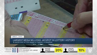 Mega Millions jackpot reaches record-high $1.58 billion