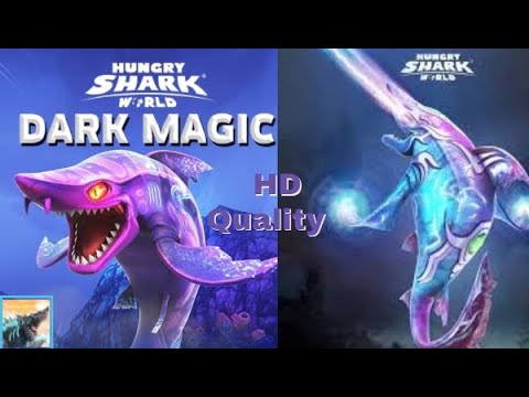 Dark Magic Shark //Hungry Shark World// The Laser-eyed Phenomenon - HD (Quality) 1080p