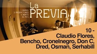 10 - Claudio Flores, Bencho, Cronelnegro, Don C, Dred, Osman, Serhabill - prod. Cenzi