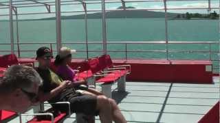 preview picture of video 'Waiheke Island Ferry Boat | Vodkatrain Reunion Sealink New Zealand'