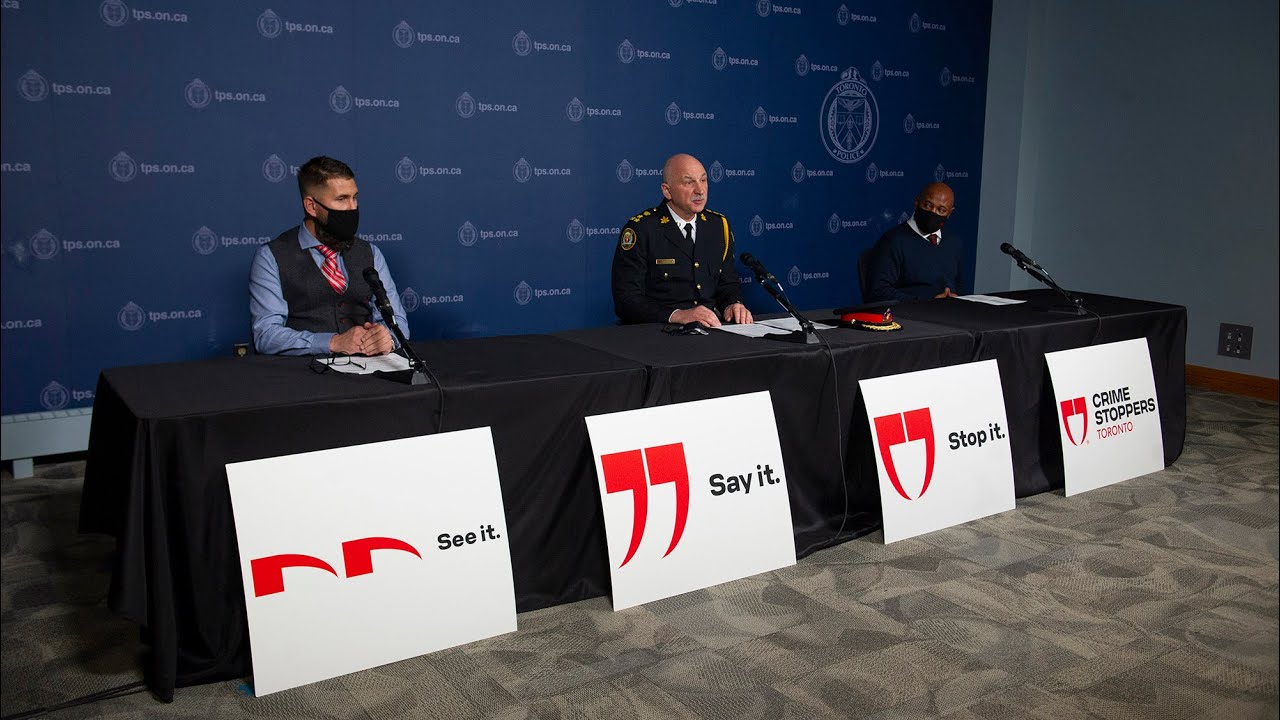 Toronto Crime Stoppers Month Launch