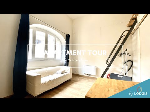 Apartment Tour // Furnished  18,6m2 in Lyon – Ref : 1L721268