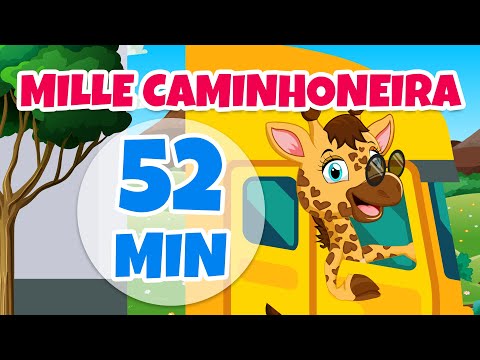 Mille Caminhoneira - Giramille 52 min | Desenho Animado Musical