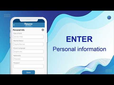 Resume Builder & Cover Letter Video
