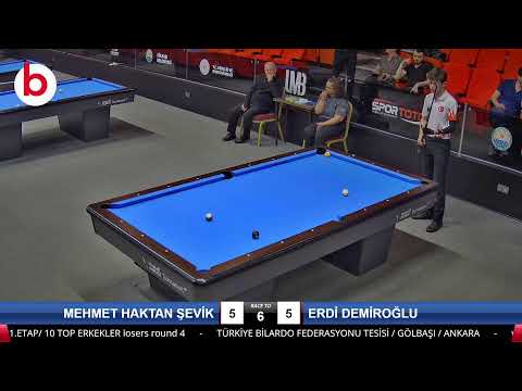 MEHMET HAKTAN ŞEVİK & ERDİ DEMİROĞLU Bilardo Maçı - 