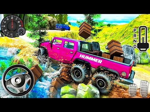 Offroad Truck Driving - 6x6 Jeep Drive Simulator 2019 - Android GamePlay