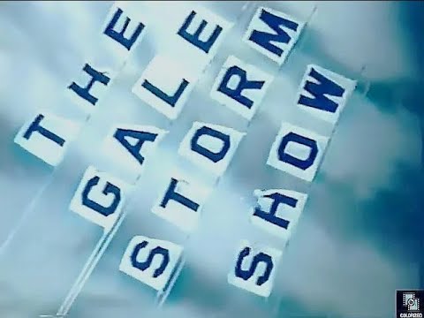 The Gale Storm Show s3e29 Susanna the Babysitter, Colorized, Sitcom, Gale Storm, Zasu Pitts