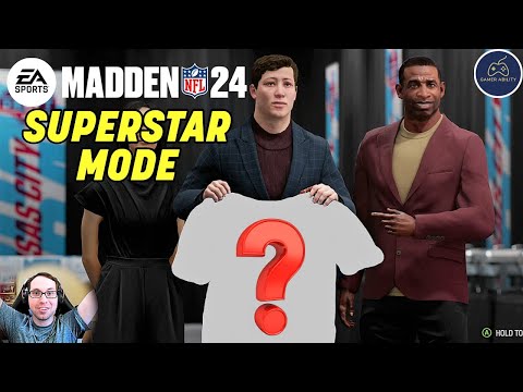 MADDEN 24 Superstar Mode Career Part 1 - A STAR IS BORN!