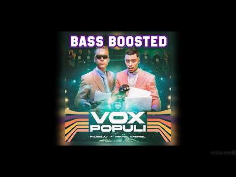 Mikael Gabriel x nublu - Vox Populi (Bass Boosted)