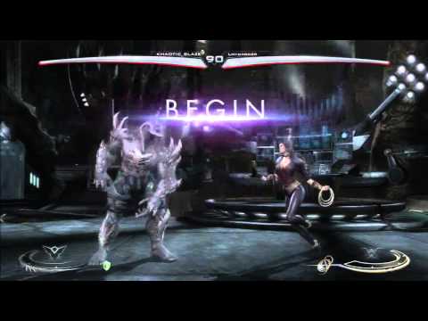 STB PSN Injustice Invitational (8/31) - Lolligagger (Wonder Woman) vs.Khaotic|Blaze (Doomsday)
