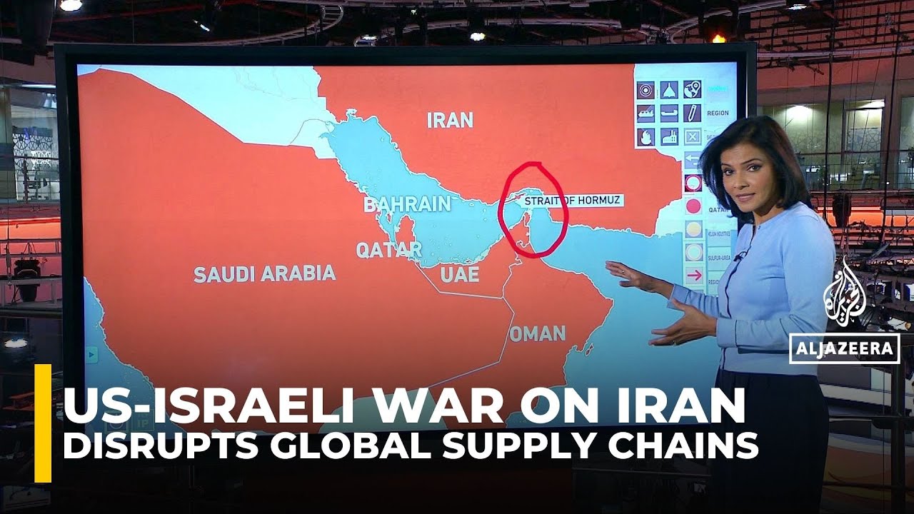 US-Israeli war on Iran disrupts global supply chains beyond oil and gas
