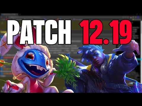 Patch 12.19 Preview! (Big buffs for Mid)