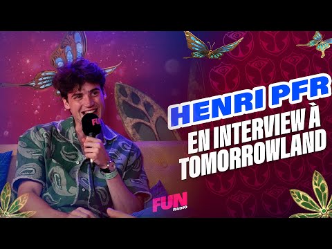 Henri PFR en interview en direct de Tomorrowland