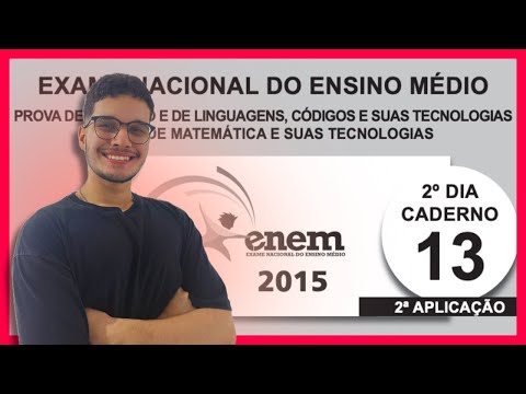 📙 ENEM 2015 PPL MATEMÁTICA: Resolução Completa! (🧠 Monitor Memorize José Guilherme)