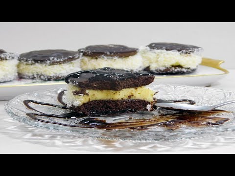 Brze ruske kape (šubare) od Jaffa keksa - Brzi i jednostavni kolači od kokosa