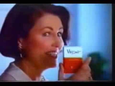 Alte Zigaretten Werbung West