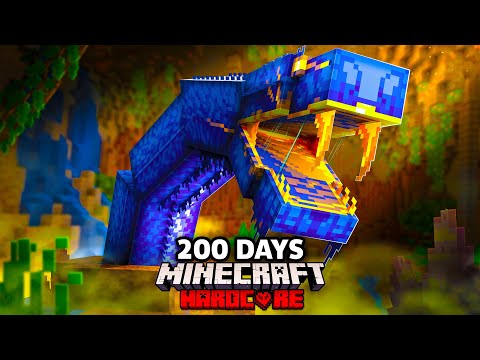I Survived 200 Days in an ANCIENT APOCALYPSE in Minecraft Hardcore!