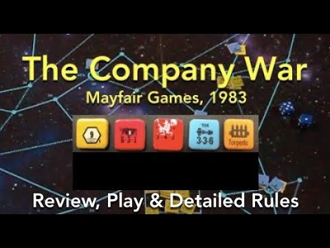 The Company War (Mayfair Games) Review & How to Play