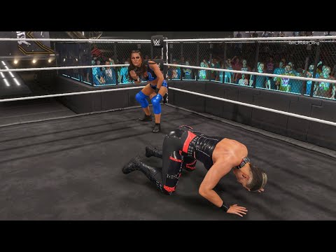 WWE 2K22 | Kacy Catanzaro vs Rhea Ripley Gameplay