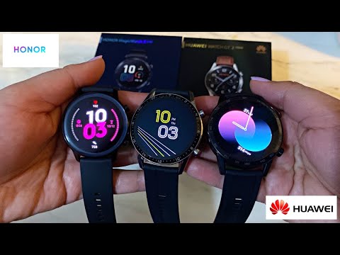 HONOR MAGIC WATCH 2 46mm + 42mm Vs HUAWEI WATCH GT2 | FEMALE PERSPECTIVE
