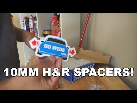 Project DC5 [RSX] Ep. 10 - Installing 10mm H&R Spacers!