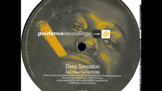 Deep Sensation  -  Can't Give You Up