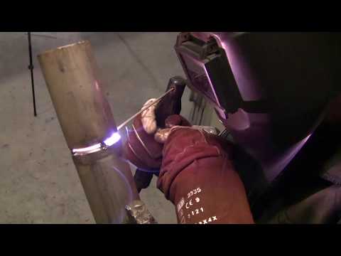 6g stainless stick welding open root