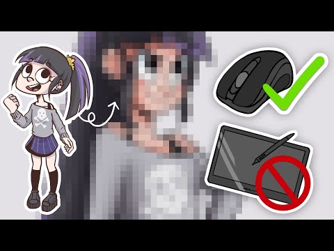 YouTube video about: How to draw on a computer with a mouse?