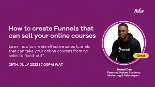 How to Create Funnels that Can Sell Your Online Courses