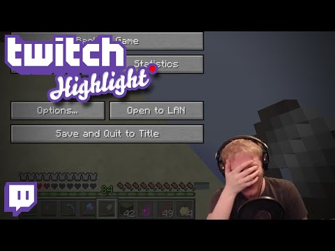 What a Heart Attack looks like in Hardcore Mode [twitch Highlight]